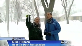 World News Tonight with Diane Sawyer and Roof-to-Deck