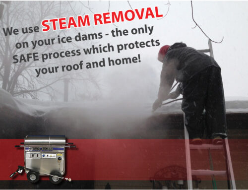 Why Steam is Best for Ice Dam Removal